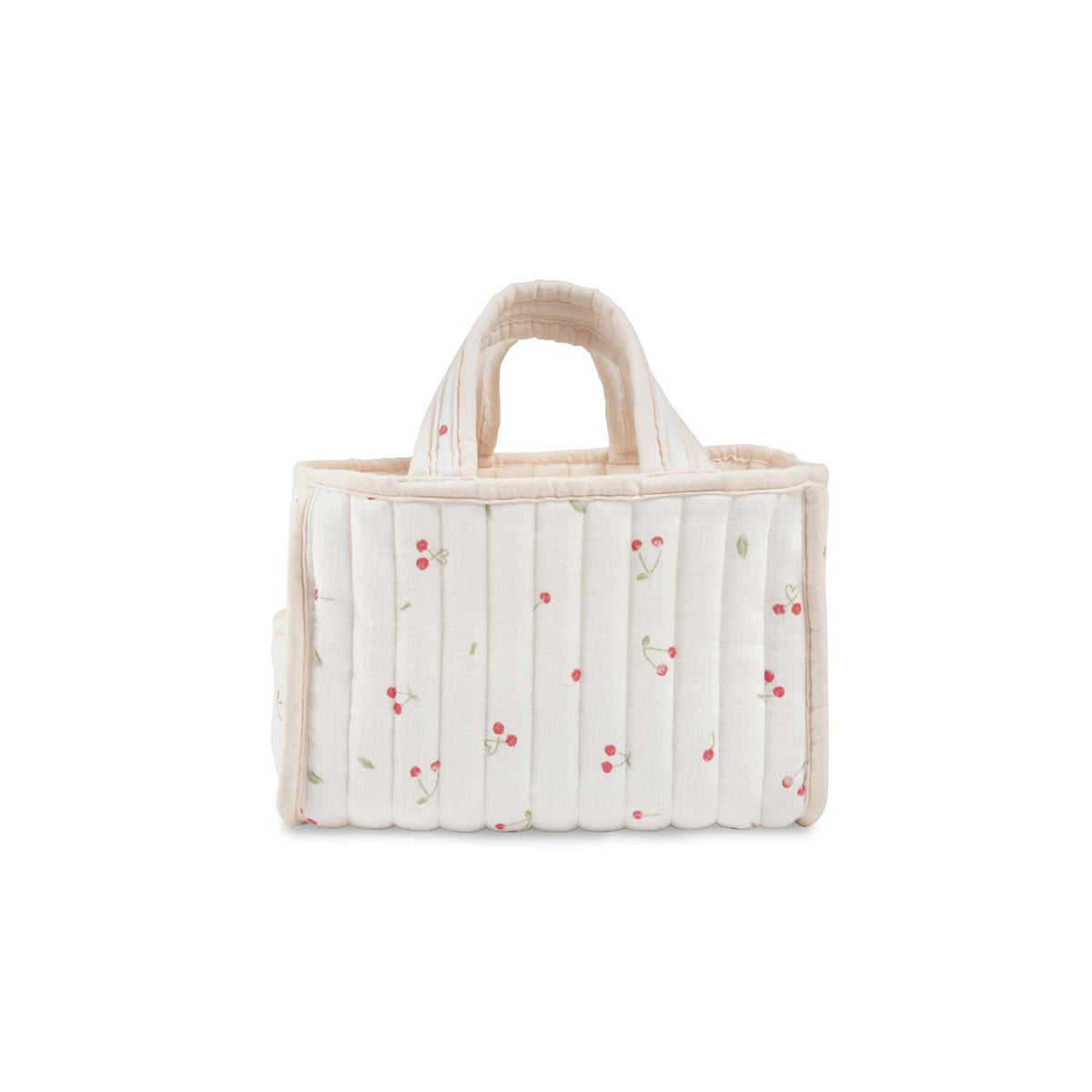 CuddleCo nappy caddy Ditsy Cherry, UK version