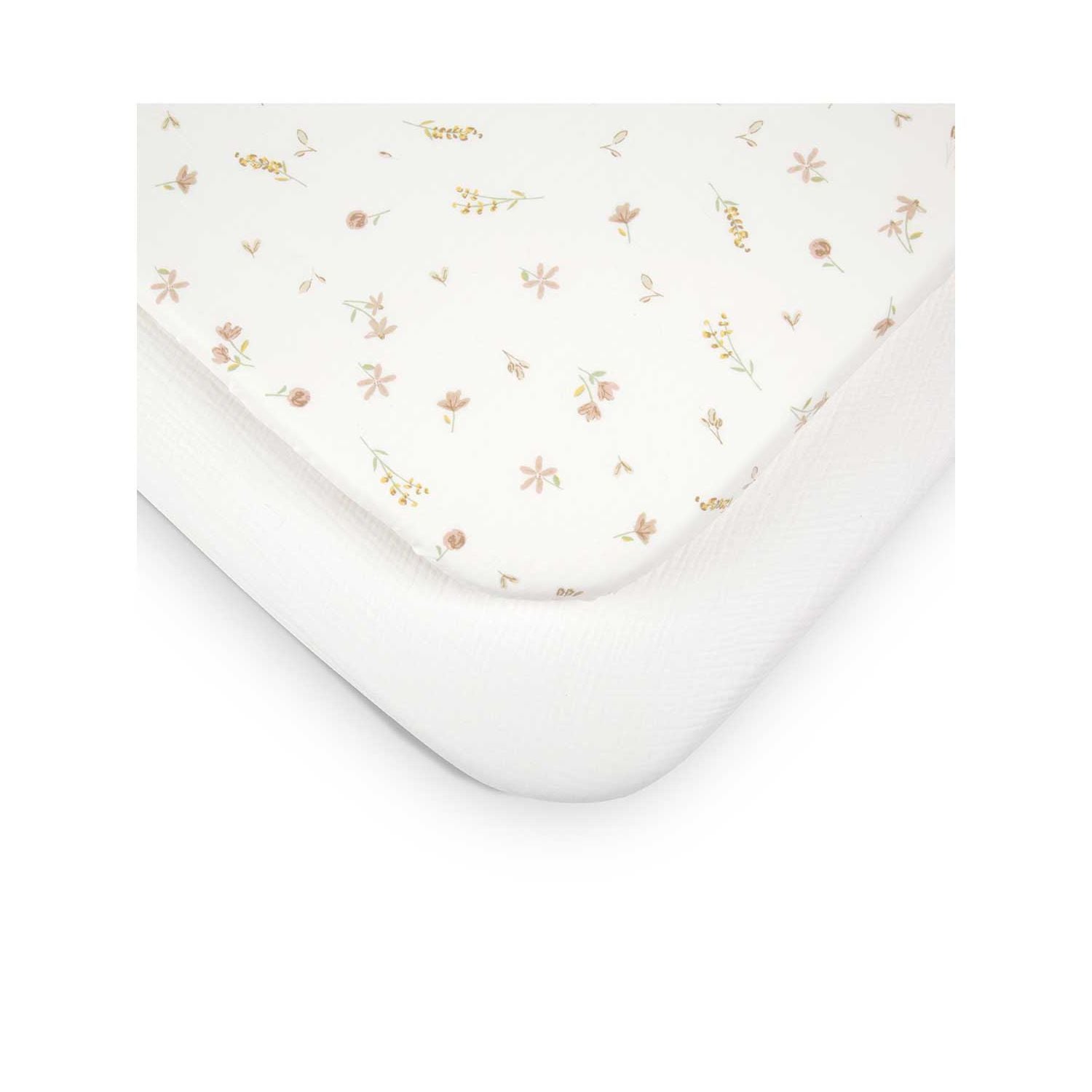 Cuddleco crib sheets cashmere meadow 2 pack - British product