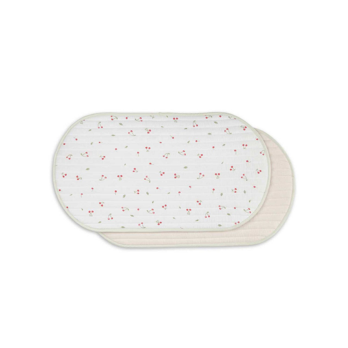 Cuddleco 2 pack travel changing pad Ditsy Cherry - British product
