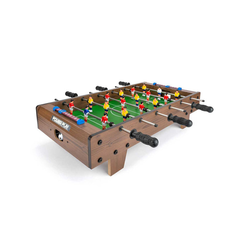 Powerplay table football game 27 inch dark brown, UK version