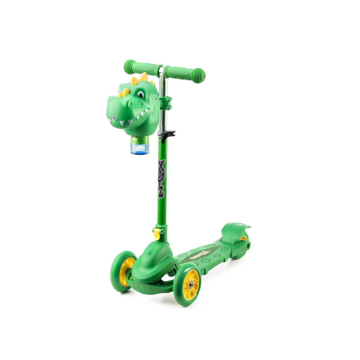 Xootz dinosaur bubble scooter green (British brand)