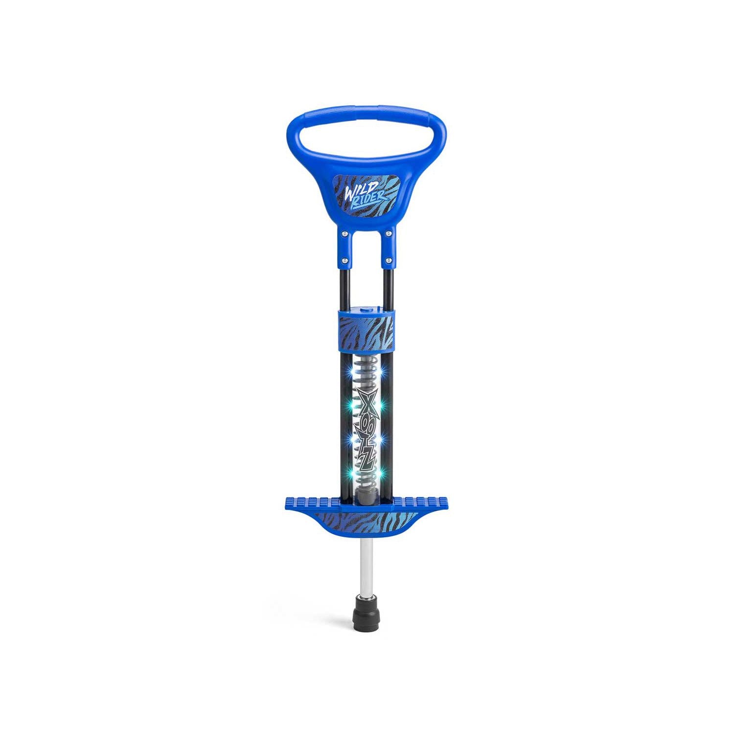 Xootz LED pogo stick blue (British brand)