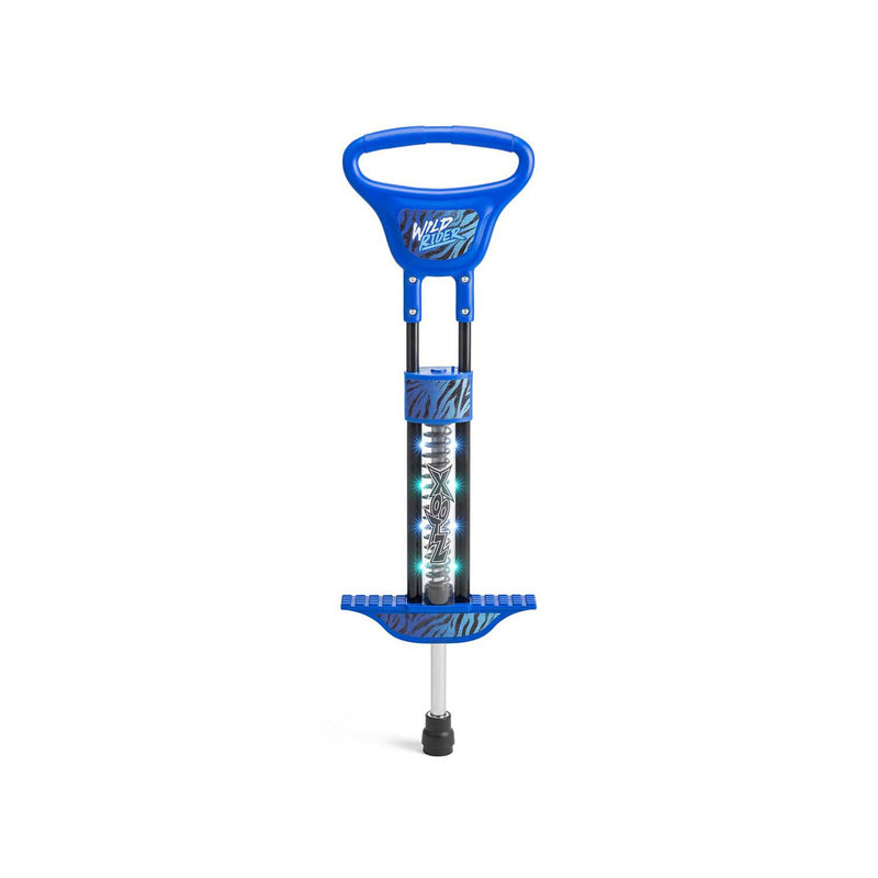 Xootz LED pogo stick blue (British brand)