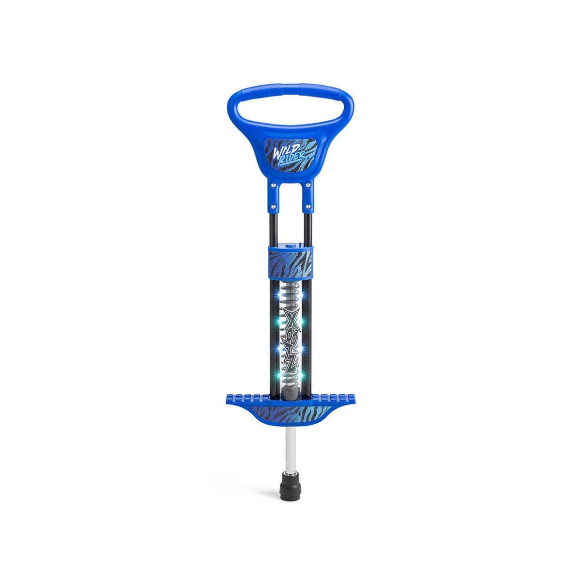 Xootz LED pogo stick blue (British brand)