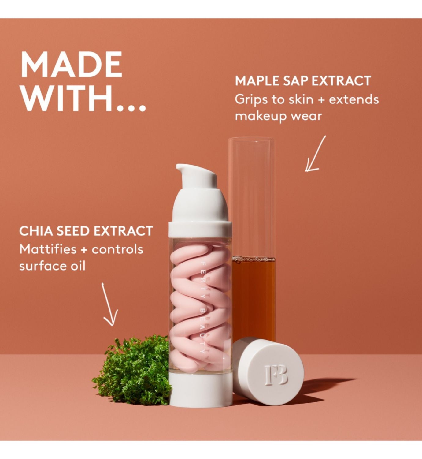 Fenty Beauty Mini Grip Trip mattifying primer 15ml (British brand)