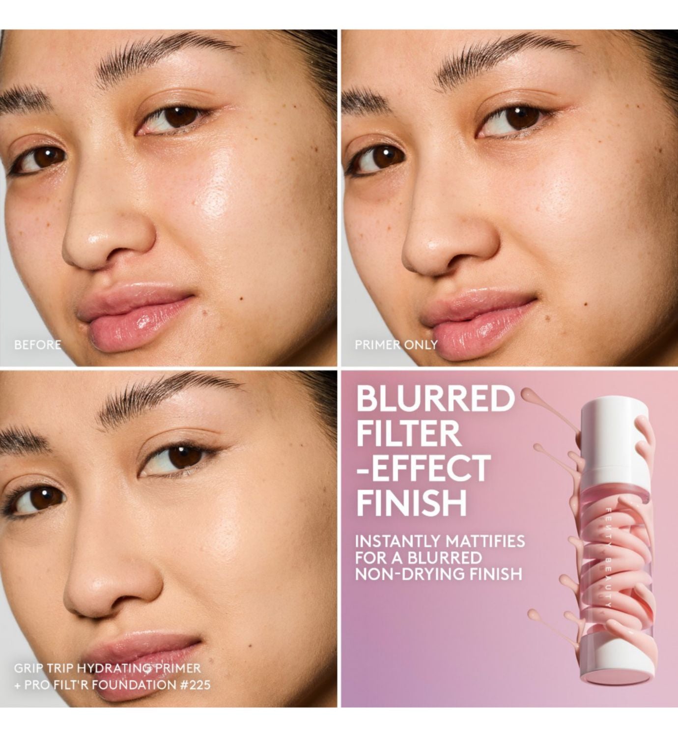 Fenty Beauty Mini Grip Trip mattifying primer 15ml (British brand)
