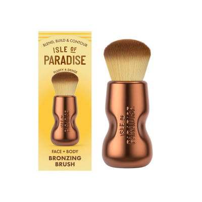 Boots Isle Of Paradise Kabuki Brush Bronzing Brush- Buy online at McGrocer