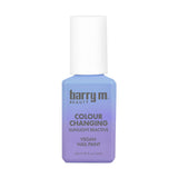 Barry M colour changing nail paint blue to lilac 10ml (British brand)