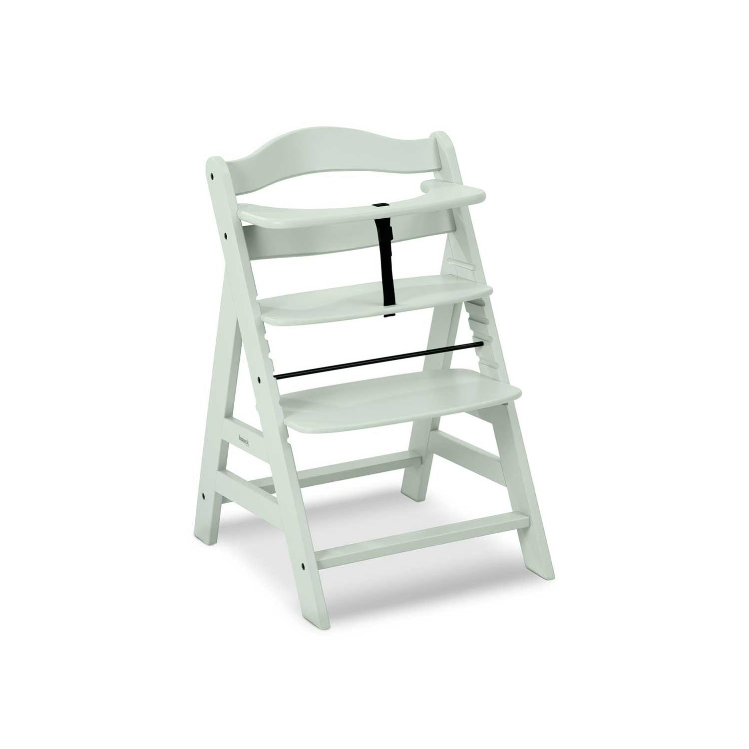 Hauck Alpha+ wooden highchair in mint, UK version