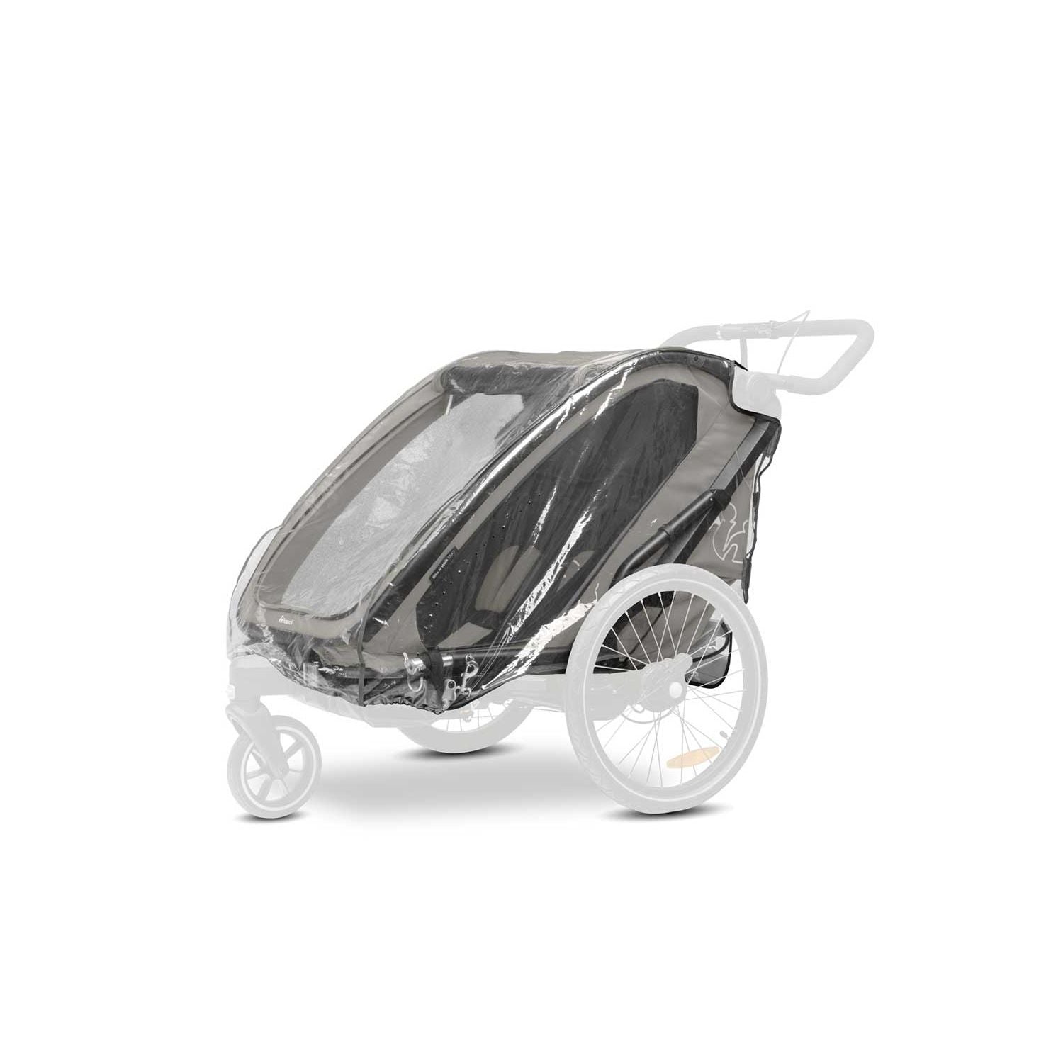 Hauck Bike N Walk Duo rain cover, imported from the UK