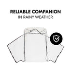 Hauck Bike N Walk Duo rain cover, imported from the UK