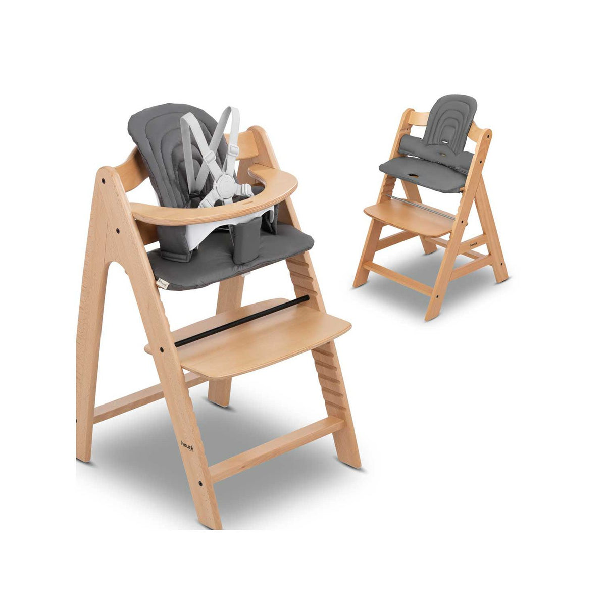 Hauck Highchair Baby Seat Pad Dark Grey, imported from the UK