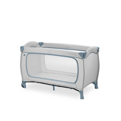 Boots Hauck Sleep N Play Go Plus Dusty Blue Travel Cot and Playpen- Buy online at McGrocer