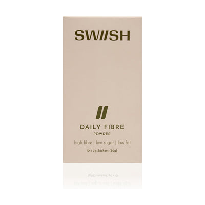 Boots SWIISH Daily Fibre Powder Unflavoured Dietary Fibre Supplement 30g (10 x 3g Sachets)- Buy online at McGrocer