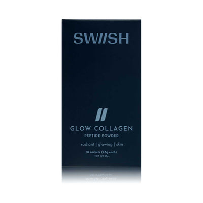 Boots SWIISH Glow Collagen Peptide Powder Sachets 25g (10 x 2.5g)- Buy online at McGrocer