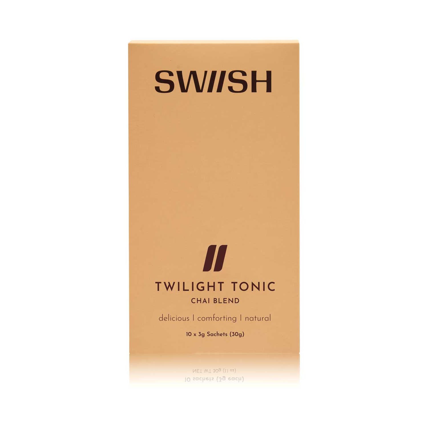 SWIISH Twilight Tonic Chai blend 30g, imported from the UK
