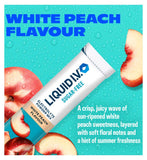 Liquid I.V. Sugar Free White Peach Electrolyte Powder 3 sachets (British brand)