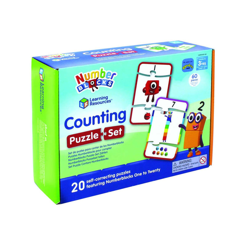 Learning Resources Numberblocks counting puzzle set, imported from the UK