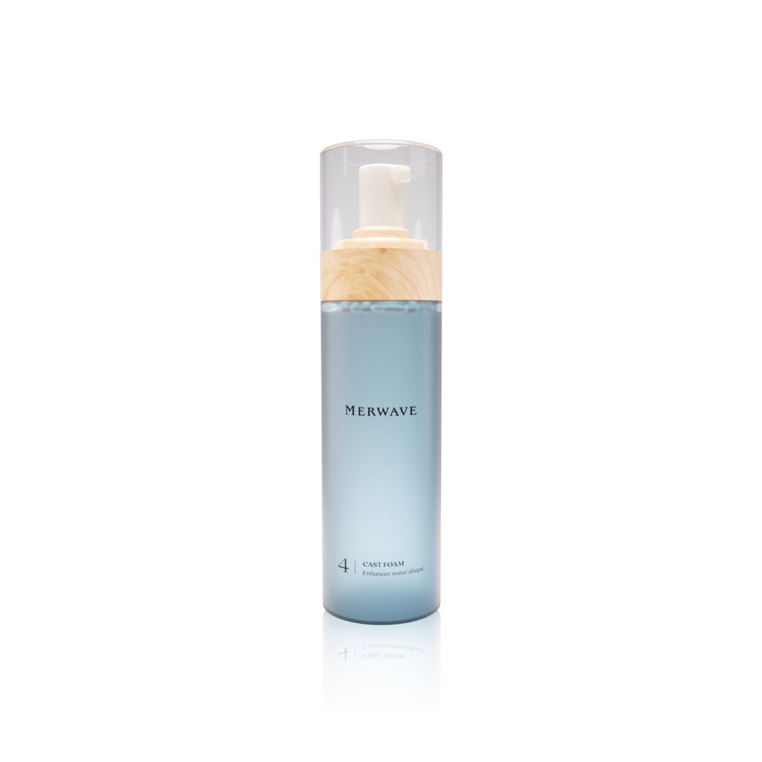 Merwave hair foam lightweight non-sticky 180ml, UK version