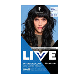 Schwarzkopf LIVE permanent hair dye 099 Deep Black - British product