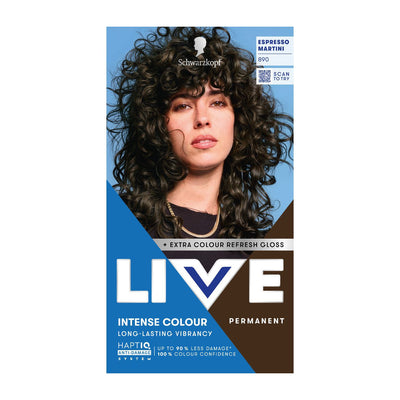 Boots Schwarzkopf LIVE Intense Colour 890 Espresso Martini Permanent Hair Dye- Buy online at McGrocer
