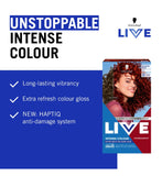 Schwarzkopf L68 Volcanic Blaze hair dye - British product