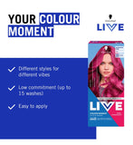 Schwarzkopf Shocking Pink semi-permanent hair dye - British product