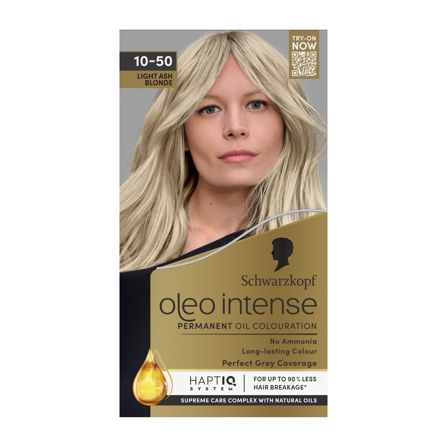 Schwarzkopf Oleo Intense permanent hair dye light ash blonde, UK version