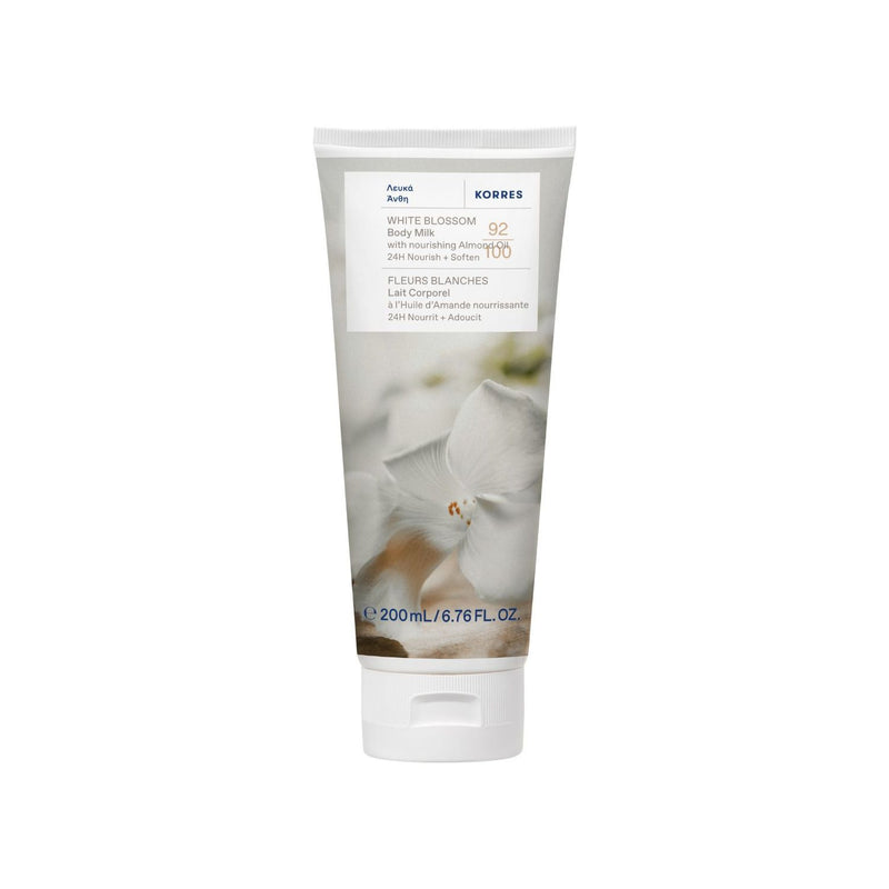 KORRES White Blossom Body Milk 200ml, imported from the UK
