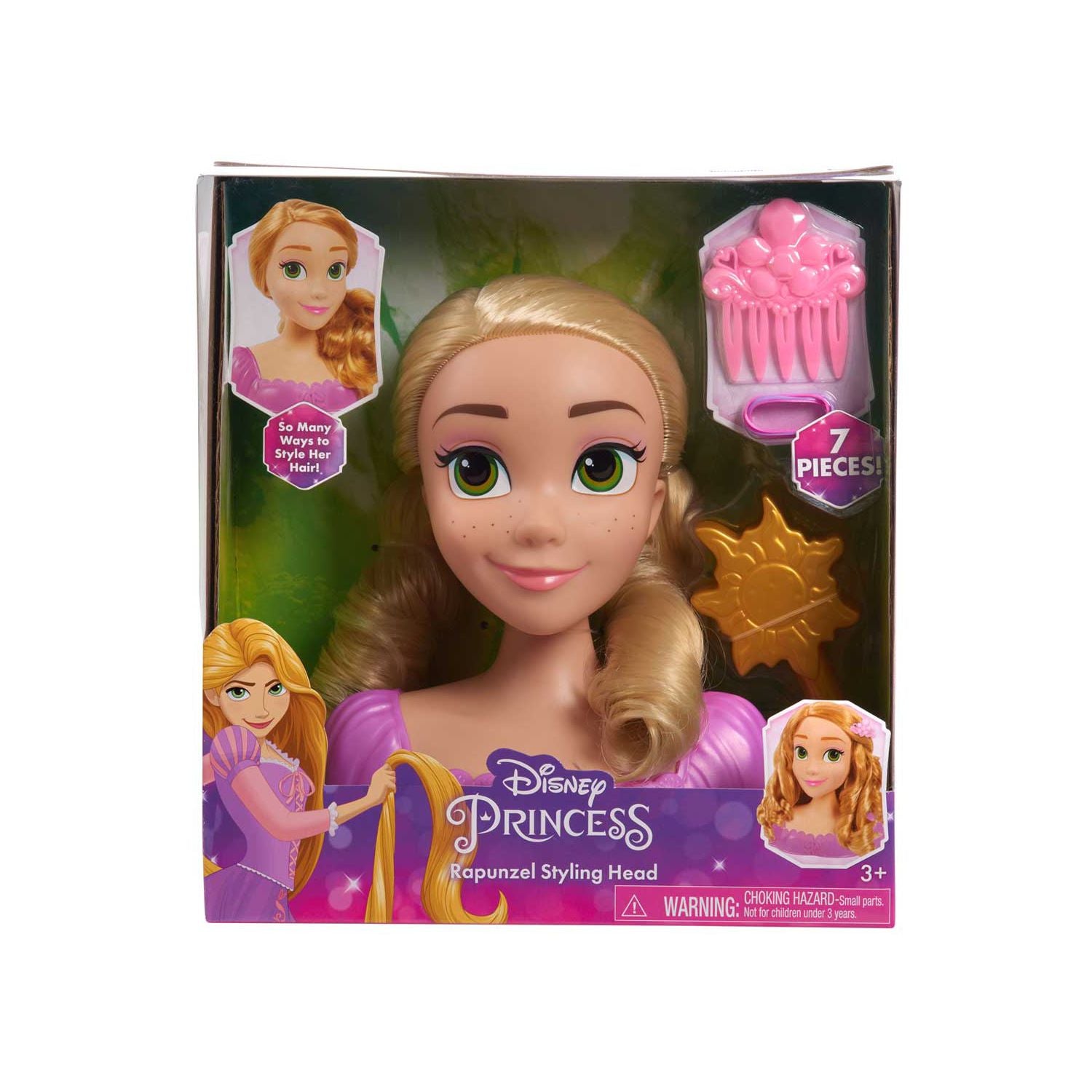 Just Play Disney Princess Rapunzel 8-inch Styling Head, UK version