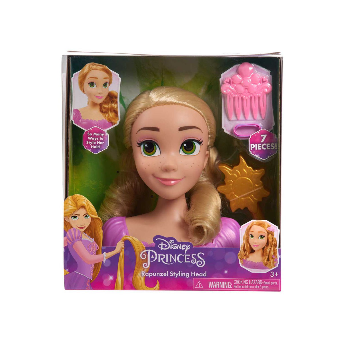Just Play Disney Princess Rapunzel 8-inch Styling Head, UK version