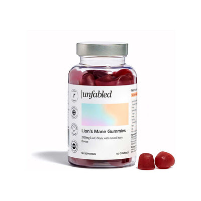 Boots Unfabled Lion's Mane Gummies 60s- Buy online at McGrocer