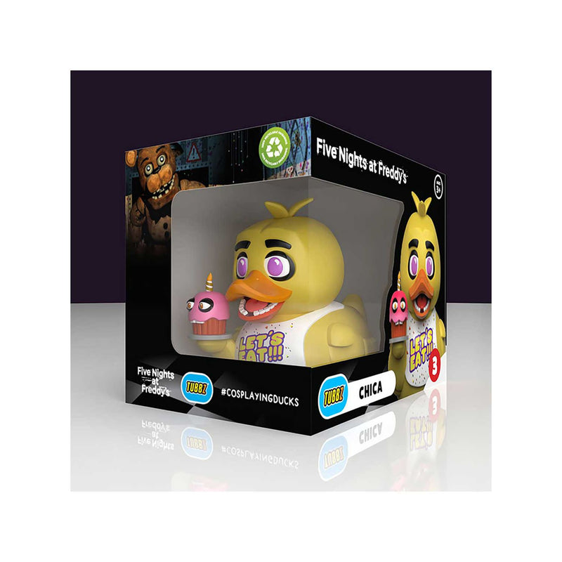 Tubbz Chica duck collectible from Five Nights at Freddy's - British product