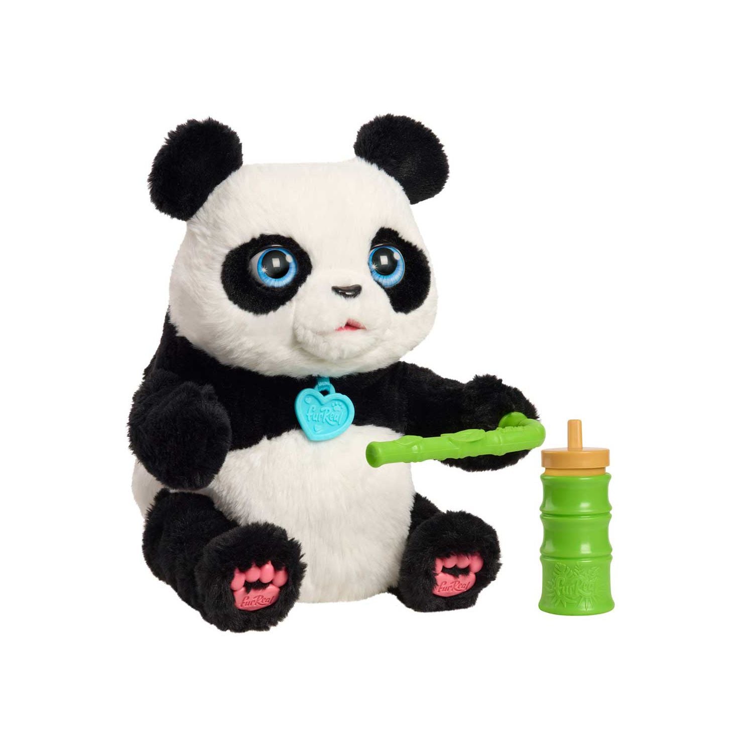 Just Play Furreal Coco the Tumbling Panda interactive plush toy 10.5 inches, imported from the UK