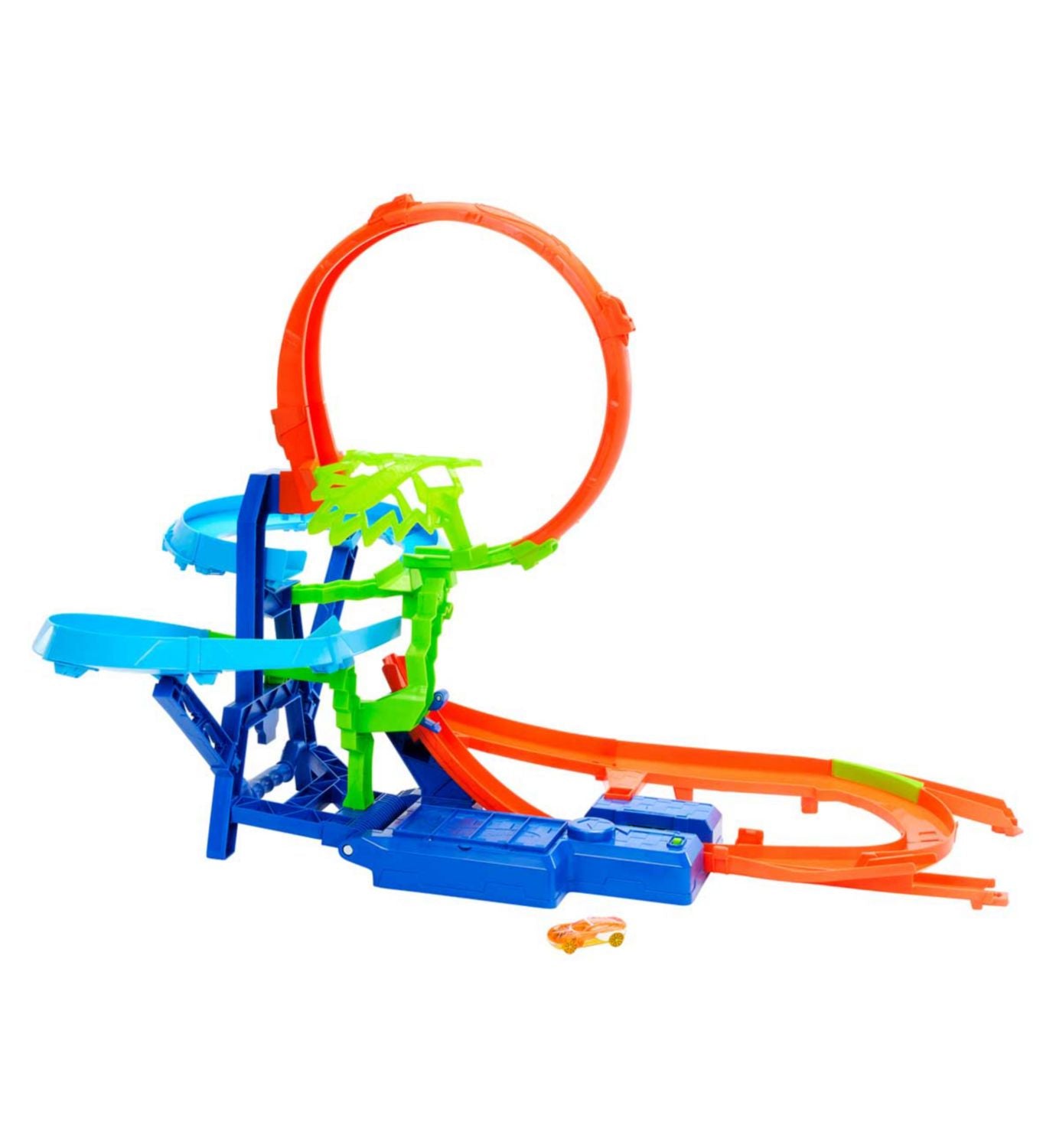 Mattel Hot Wheels Mid-Air Crash stunt track playset - British product