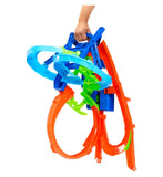 Mattel Hot Wheels Mid-Air Crash stunt track playset - British product