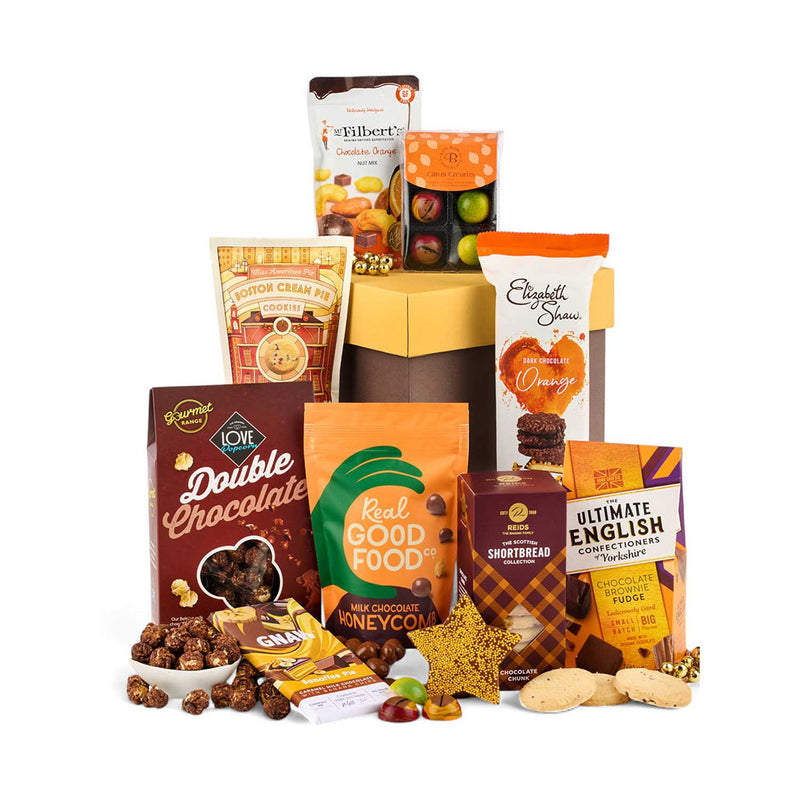 Hampers of Distinction Choco Tower gift hamper (British brand)