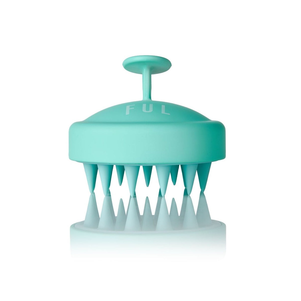 FUL scalp massager brush gradient turquoise - British product