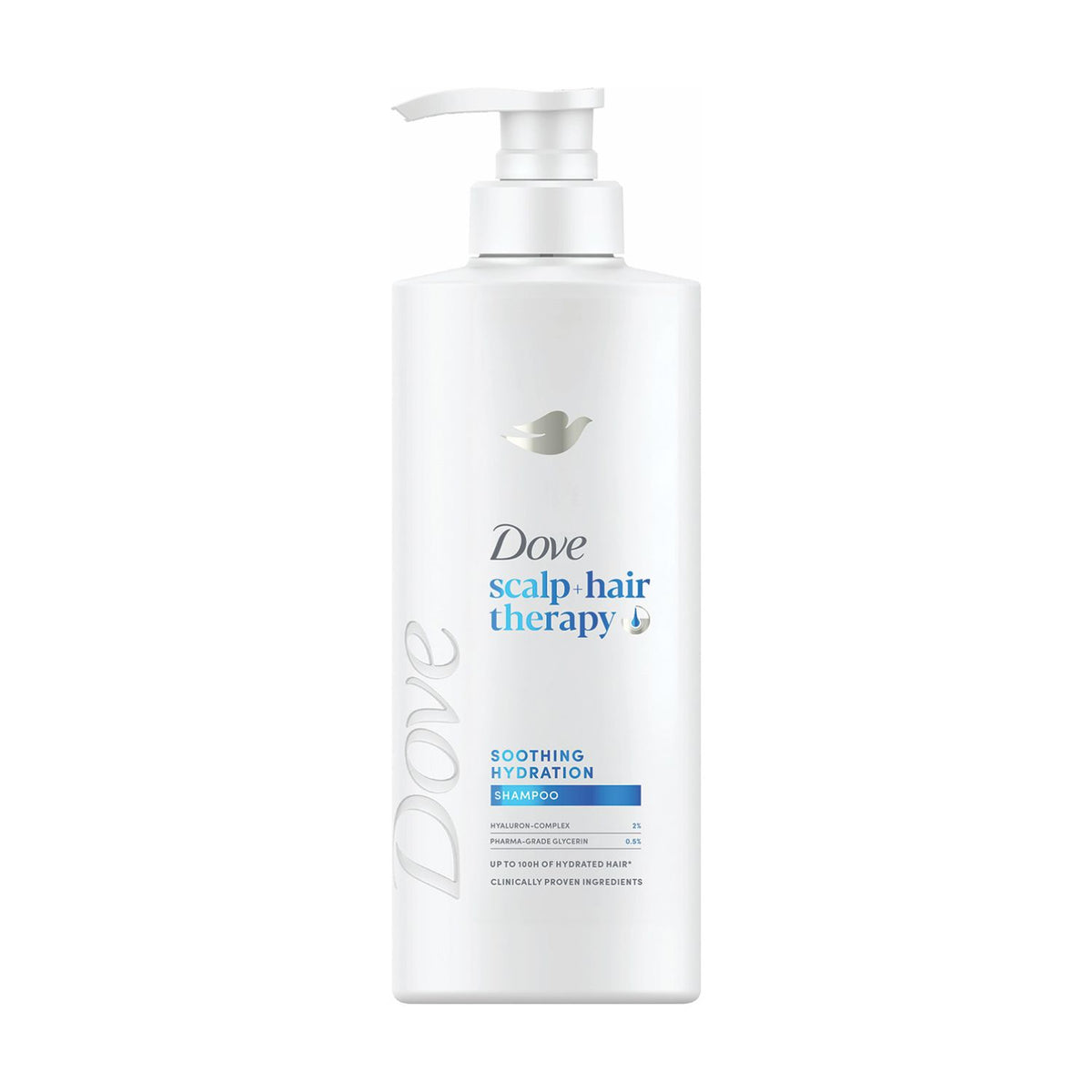 Dove Soothing Hydration shampoo 400ml, imported from the UK