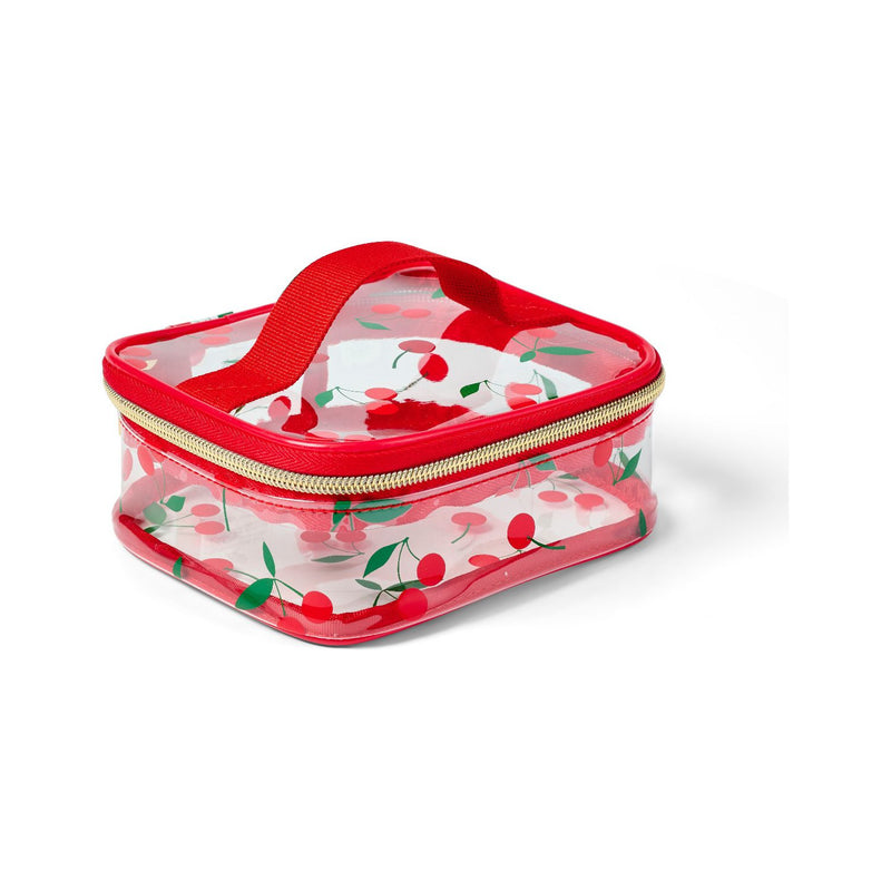 Boots Cherry Vanity Washbag compact toiletries bag - British product