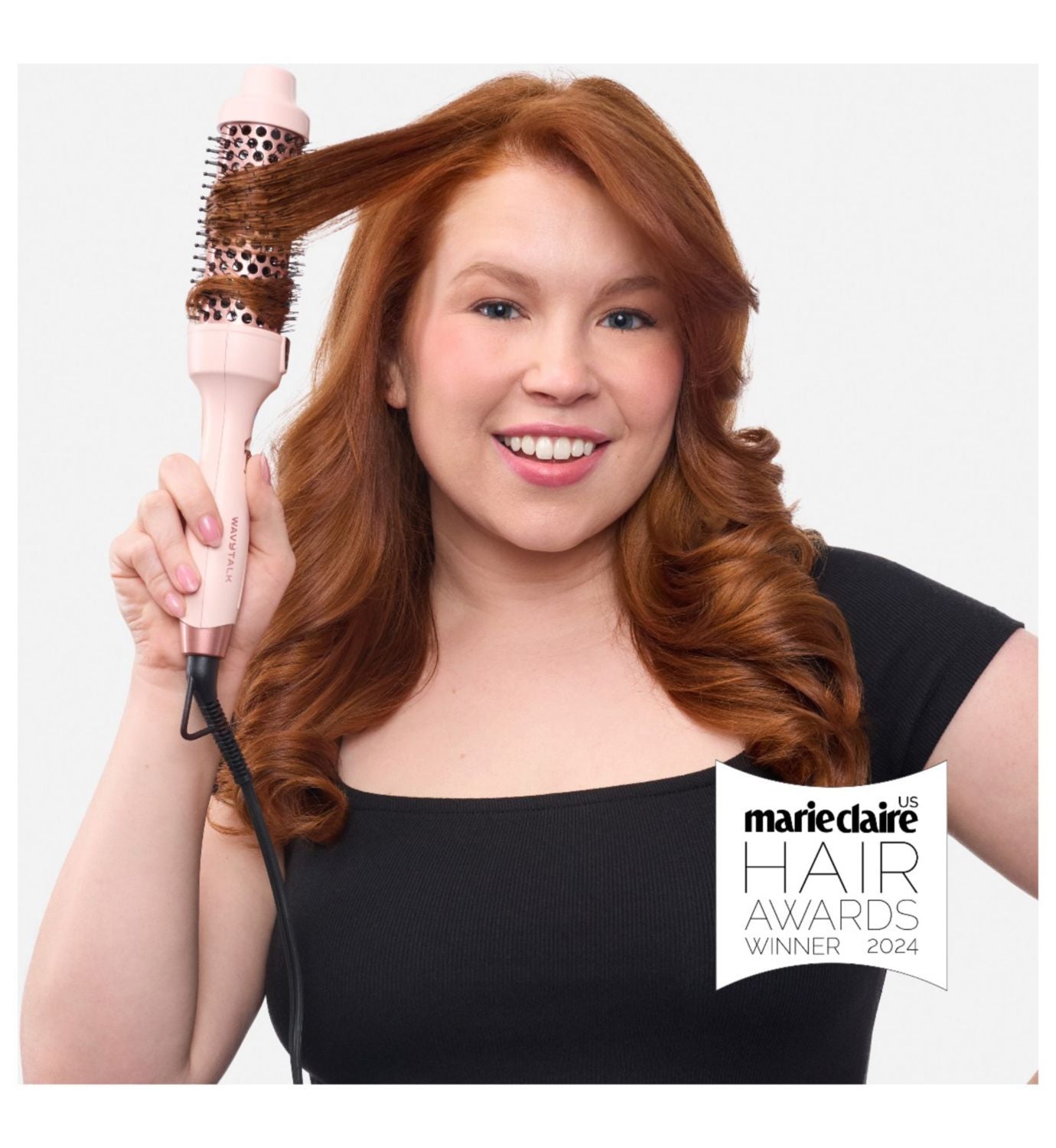 Wavytalk Blowout Express ionic thermal brush, imported from the UK