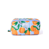 The Flat Lay Co Marshmallow makeup box bag Mediterranean Oranges (British brand)