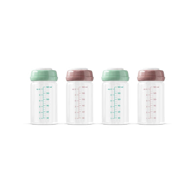 Boots Ana Baby Glass Breastmilk Storage Bottles Pack of Four 180ml- Buy online at McGrocer