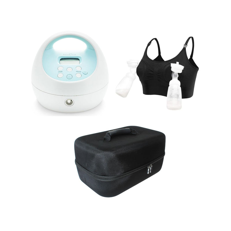 Spectra S1 breast pump bundle large black, UK version