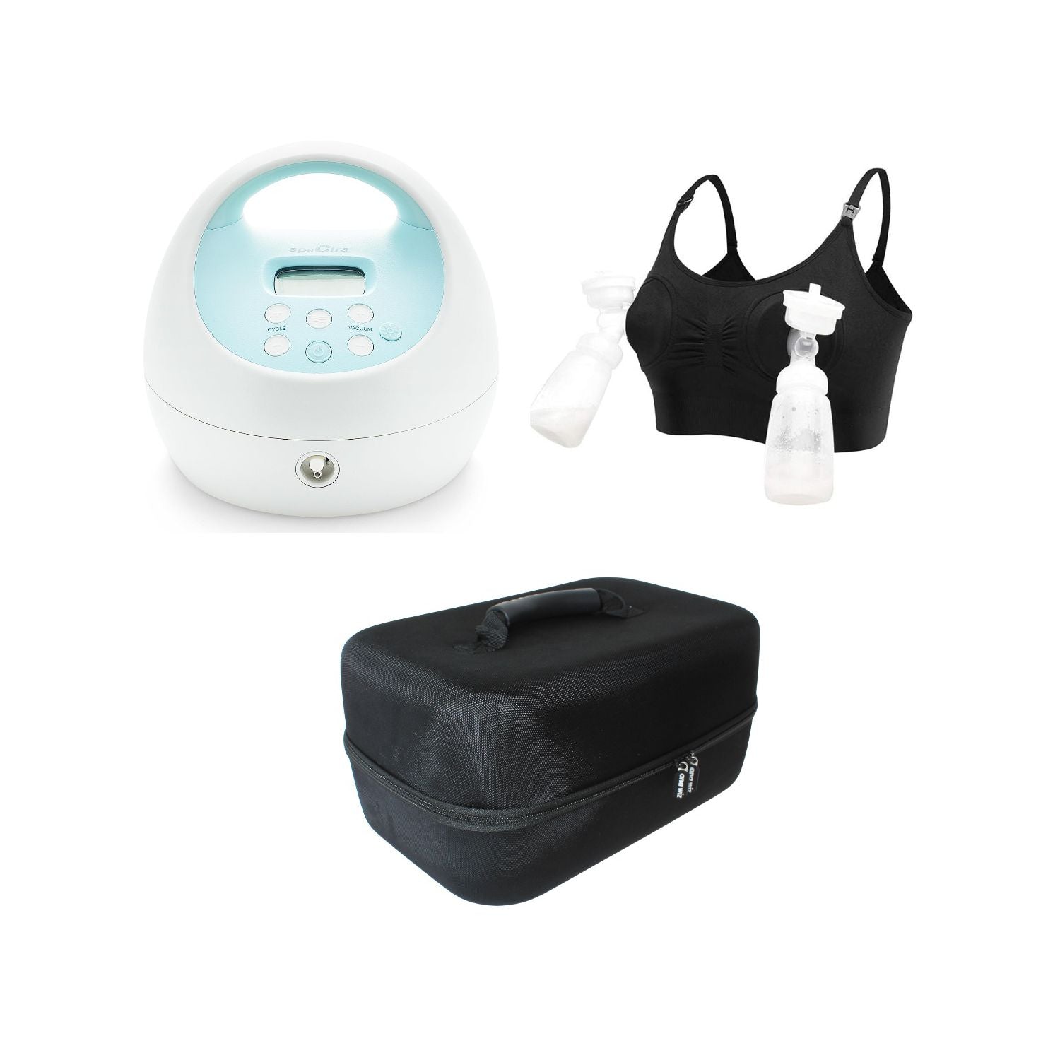 Spectra S1 breast pump bundle medium black - British product