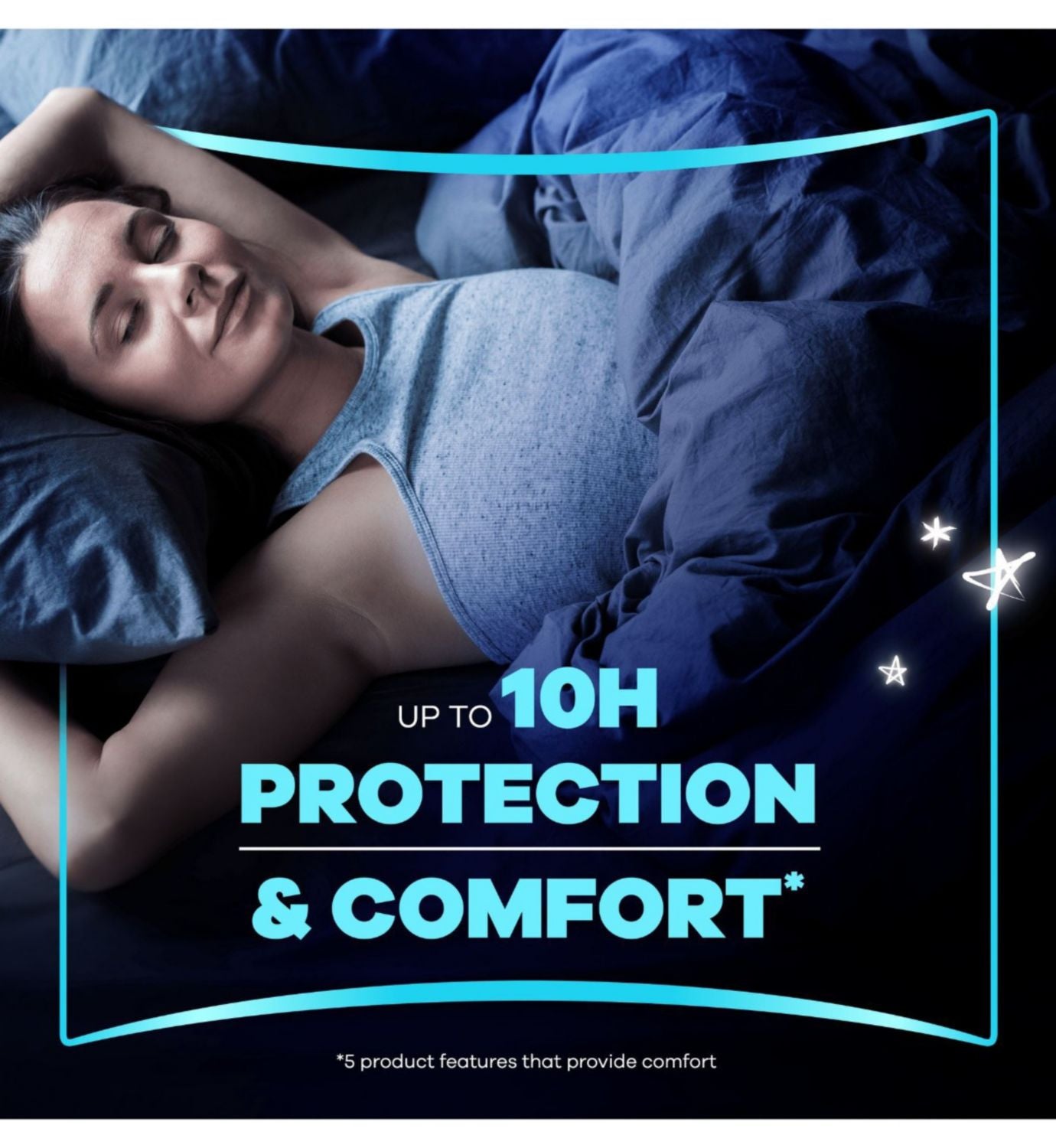Always Platinum Night pads with wings, UK version
