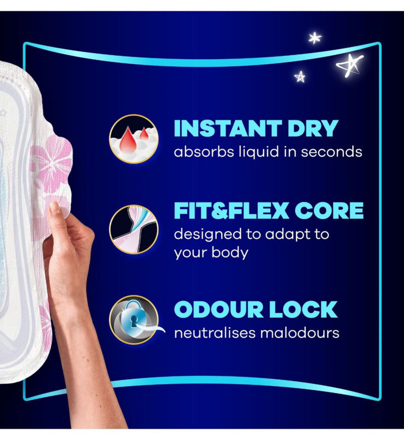 Always Platinum Night pads with wings, UK version