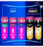 Always Platinum Night pads with wings, UK version