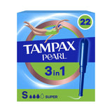 Tampax Pearl Super Tampons 22 pack with applicator (British brand)