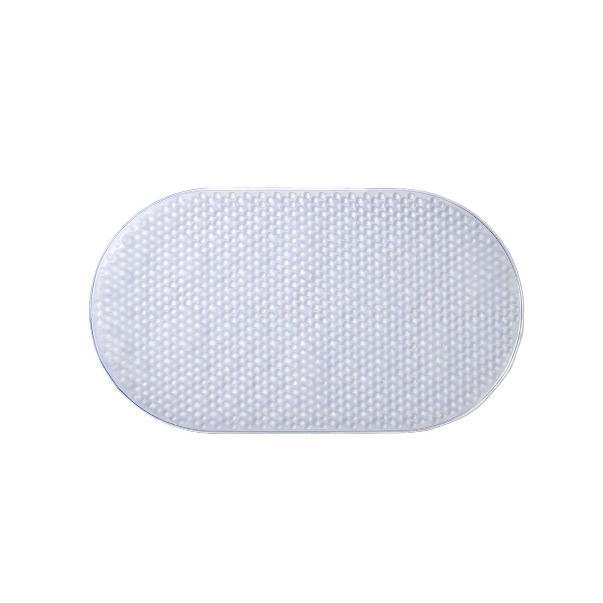 Boots clear PVC bath mat, non-slip with suction cups - British product